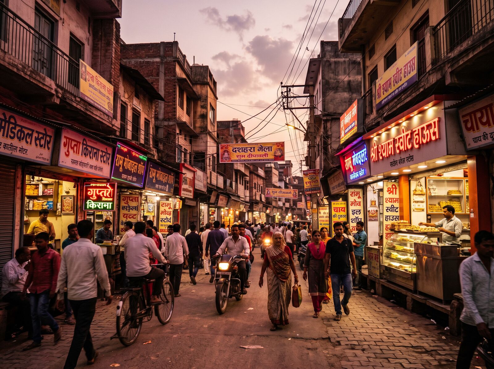 Hindi heartland street